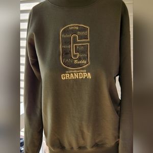MC Sports Men's Sweatshirt Size Medium Grandpa